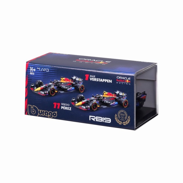 BURAGO 1/43 オラクル レッドブル レーシング RB19(2023) No.1