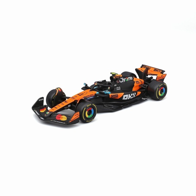 BURAGO 1/43 マクラーレン F1チーム MCL39 2025 No,4 L.ノリス ドライバー付