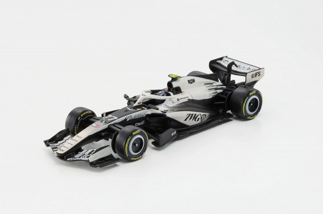 <予約 2026/12月発売予定> BURAGO 1/43 キャデラック Ｆ１チーム MAC-26 2026 オーストラリアGP No.77 V.ボッタス ドライバー付 クリアケース