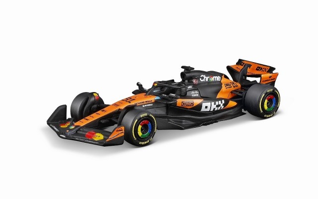 BURAGO 1/64 マクラーレン F1チーム MCL39 2025 No,81 O.ピアストリ