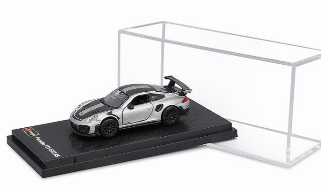BURAGO 1/64 ポルシェ 911 GT2 RS グレイ