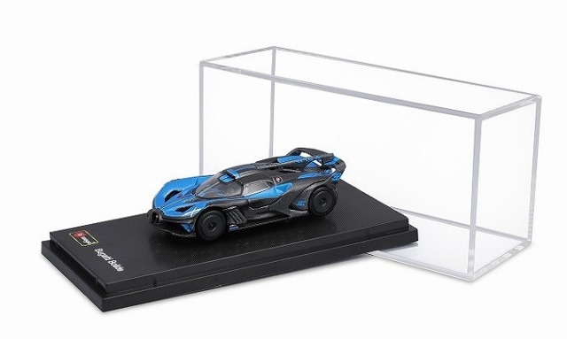 BURAGO 1/64 ブガッティ ボライド ブルー/ブラック