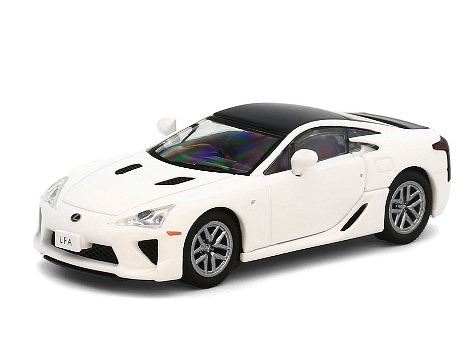 Modèle Réduit Lexus LFA 1/64 En Alliage - Voiture Collection Bleue, Neuve En Boîte