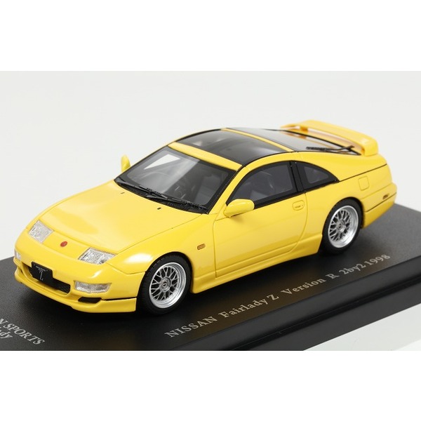 CAM@ 1/43 日産 フェアレディZ Version R 2by2 1998 ライトニングイエロー/メッシュホイール
