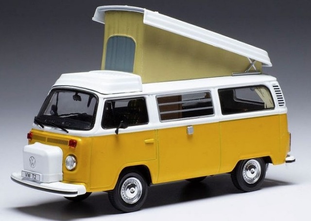 ixo 1/43 VW T2 ウェストファリア 1978 オレンジ/ホワイト