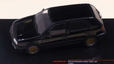 ixo 1/43 VW ゴルフ (MK III) 1993 ブラック