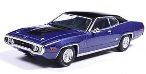 <予約 2026/6月発売予定> ixo 1/43 プリムス GTX ランナー 1971 メタリックパープル