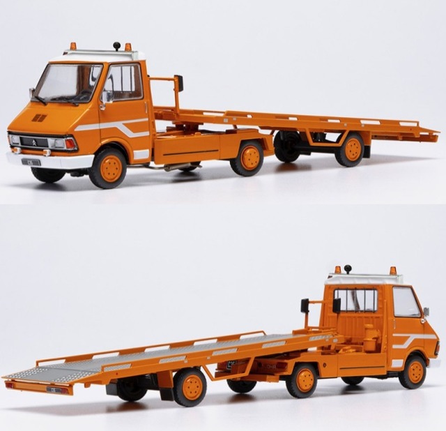 <予約 2026/3月以降発売予定> ixo 1/43 シトロエン C35 D プラトー 1981 オレンジ