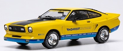 <予約 2026/1月発売予定> ixo 1/43 フォード マスタング II モンローハンドラー 1978 イエロー