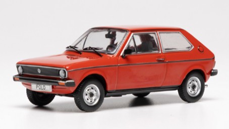 <予約 2026/4月以降発売予定> ixo 1/43 フォルクスワーゲン ポロ（MK1）1975 レッド