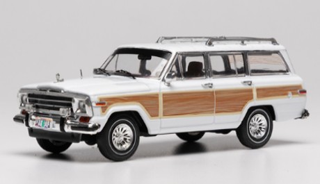 <予約 2026/4月以降発売予定> ixo 1/43 ジープ グランドワゴニア 4WD 1989 ホワイト