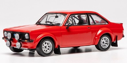 <予約 2026/5月発売予定> ixo 1/43 フォード エスコート MKII RS1800 ラリースペック レッド