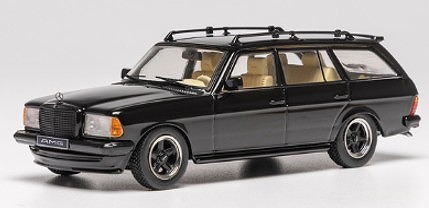 <予約 2026/5月発売予定> ixo 1/43 メルセデスベンツ 500 TE V8 AMG S123 1979 ブラック