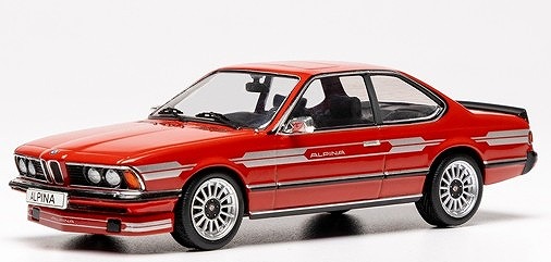 <予約 2026/11月発売予定> ixo 1/43 BMW アルピナ (E24) B7ターボクーペ 1979 レッド/ブラックインテリア