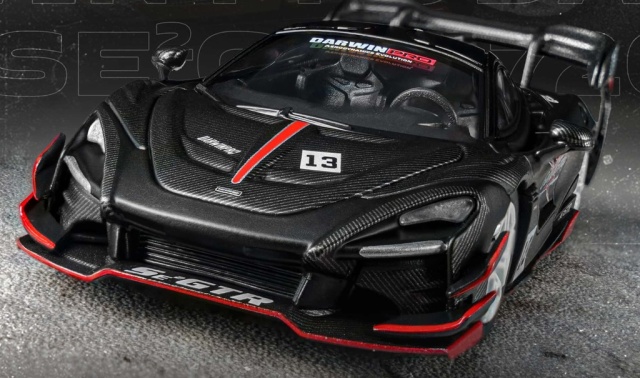 <予約 2027年3月以降発売予定> CM-MODEL 1/64 DarwinPRO 720Se2 GTR マットブラック Special limited edition