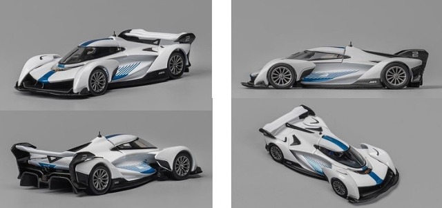 CM-MODEL 1/64 McLaren ソーラスGT ホワイト
