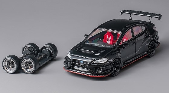 CM MODEL 1/64 Subaru Varis Widebody 1.0 ブラック