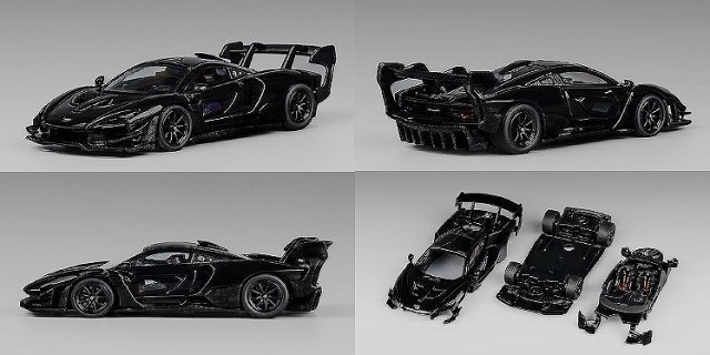CM-MODEL 1/64 McLaren セナ GTR ブラック