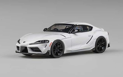 <予約 2026/5月以降発売予定> CM-MODEL 1/64 Toyota スープラ GR(A90) パールホワイト