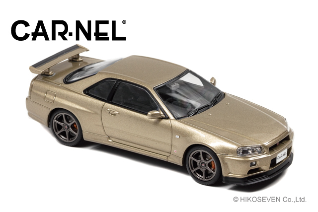 CARNEL 1/43 日産 スカイライン GT-R Mspec Nur (BNR34) 2002