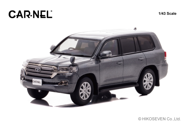 <予約 2026/9-10月発売予定> CARNEL 1/43 トヨタ ランドクルーザー 200 AX G selection (URJ202) 2015 Gray Metallic Limited 300pcs