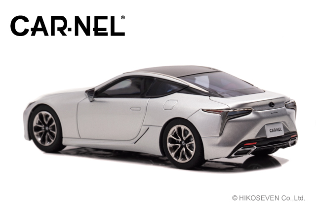 CARNEL LC500 (URZ100) 2017 シルバー CARNEL 1/43 レクサス LC500 (URZ100) 2017 Sonic Silver *限定400台
