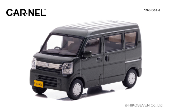 <予約 2026/3-4月売予定> CARNEL 1/43 スズキ エブリイ JOINターボ (DA17V) 2021 Cool Khaki Pearl Metallic Limited 300pcs