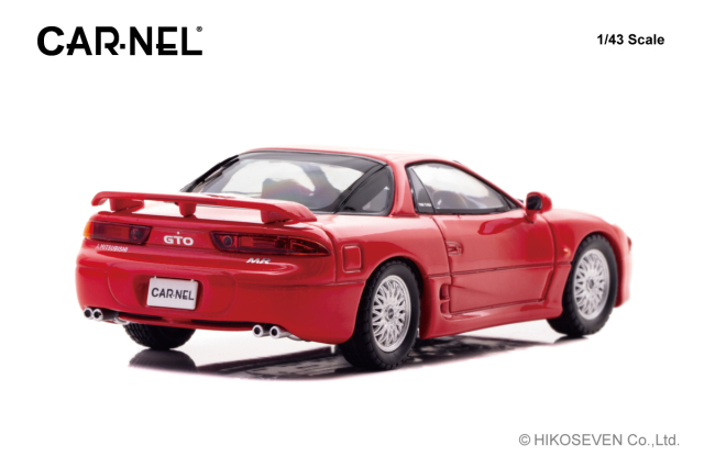 CARNEL 1/43 三菱 GTO Twin Turbo MR (Z15A) 1994 Passion Red 限定300個