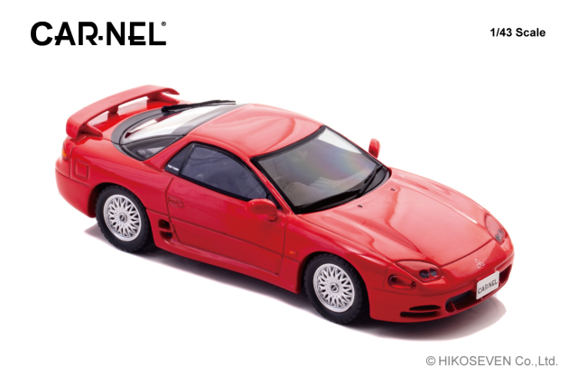 希少 CAR-NEL 三菱 GTO Twin Turbo 1/43 美品 白 希少 CAR-NEL 三菱 GTO Twin Turbo 1/43 美品 白