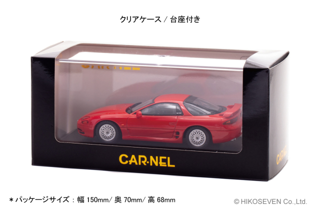 CARNEL 1/43 三菱 GTO Twin Turbo MR (Z15A) 1994 Passion Red