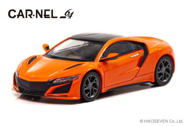 CARNEL 1/64 ホンダ NSX (NC1) 2019 Thermal Orange Pearl　限定999台
