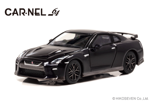CARNEL 1/64 日産 GT-R "Limited of 50 units Special Edition" (R35) 2019 Midnight Opal　＊限定777台