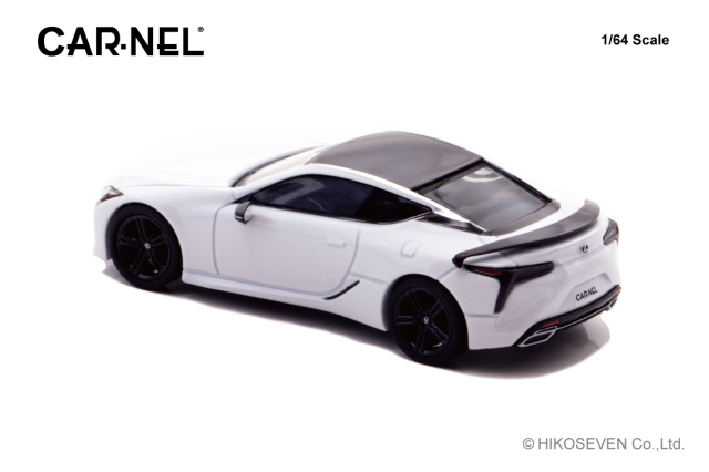CARNEL 1/64 レクサス LC500 “AVIATION” 2021 White Nova Glass Flake