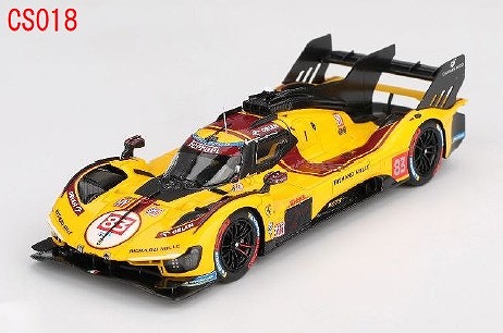 <予約 2025/11月以降発売予定> BBR 1/43 フェラーリ 499P WEC カタール 1812km 2025 2位入賞車#83 AF Corse