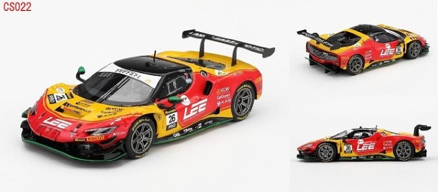<予約 2026/7月発売予定> BBR 1/43 フェラーリ 296 GT3 バサースト12時間 2025#26 ARISE RACING