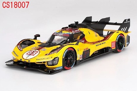 <予約 2025/11月以降発売予定> BBR 1/18 フェラーリ 499P WEC カタール 1812km 2025 2位入賞車#83 AF Corse