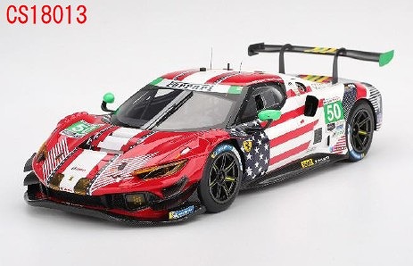 <予約 2025/12月発売予定> BBR 1/18 フェラーリ 296 GT3 IMSA デイトナ24時間 2025#50 Af Corse