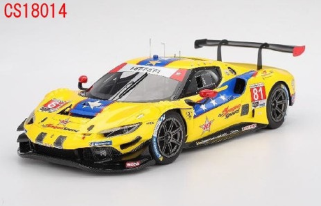 <予約 2025/12月発売予定> BBR 1/18 フェラーリ 296 GT3 IMSA デイトナ24時間 2025#81 DragonSpeed