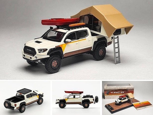 GCD 1/64 トヨタ Tacoma タコマ Tacozilla TRD PRO Overland Diecasttalk特注品