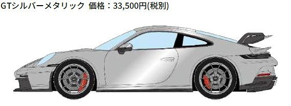 <予約 2026/5月発売予定> EIDOLON 1/43 ポルシェ911 (992) GT3 2021 GTシルバーメタリック