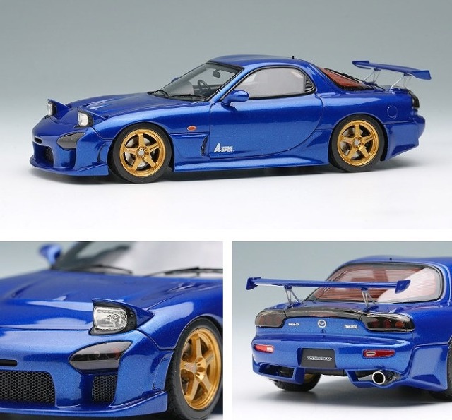 <予約 2026/7月発売予定> EIDOLON 1/43 マツダ RX-7 (FD3S) マツダスピードGTコンセプトヘッドランプオープン イノセントブルーマイカ(限定100台)