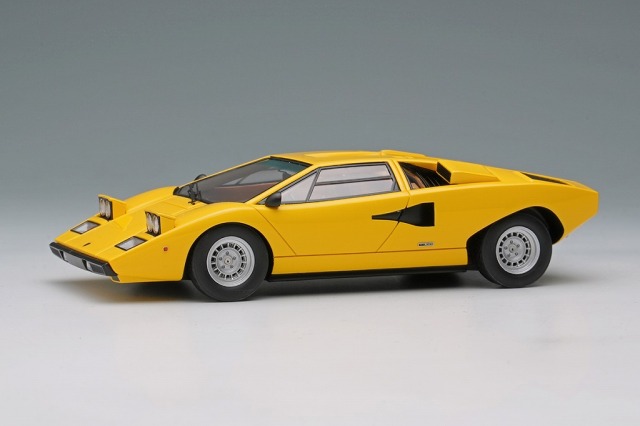 <予約 2026/3月発売予定> EIDOLON 1/43 ランボルギーニ カウンタック LP400 1974 ヘッドランプオープン イエロー(限定80台)
