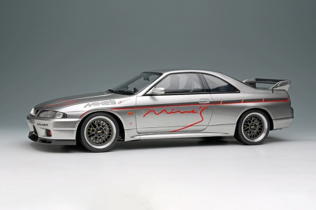 <予約 2026/5月発売予定> EIDOLON 1/18 マインズ スカイライン GT-R (BCNR33) ソニックシルバー (限定120台)