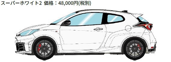 <予約 2026/7月発売予定> EIDOLON 1/18 トヨタ GRヤリスRZ ハイパフォーマンス2024 スーパーホワイト2