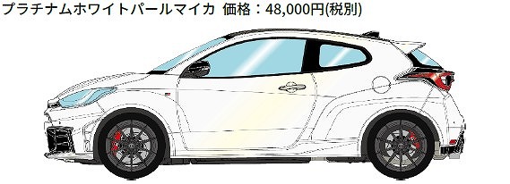 <予約 2026/7月発売予定> EIDOLON 1/18 トヨタ GRヤリスRZ ハイパフォーマンス2024 プラチナムホワイトパールマイカ