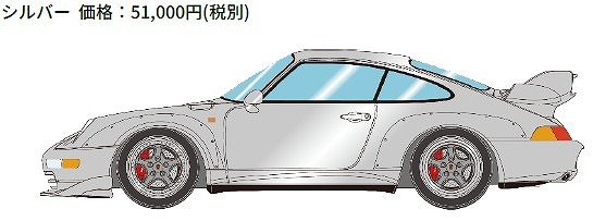 <予約 2026/7月発売予定> EIDOLON 1/18 ポルシェ 911 (993) GT2 ストリート1996 シルバー
