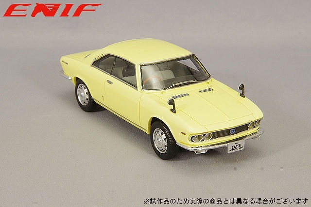 ENIF 1/43 マツダ ルーチェ ロータリークーペ 1969年型 ムーンライトイエロー