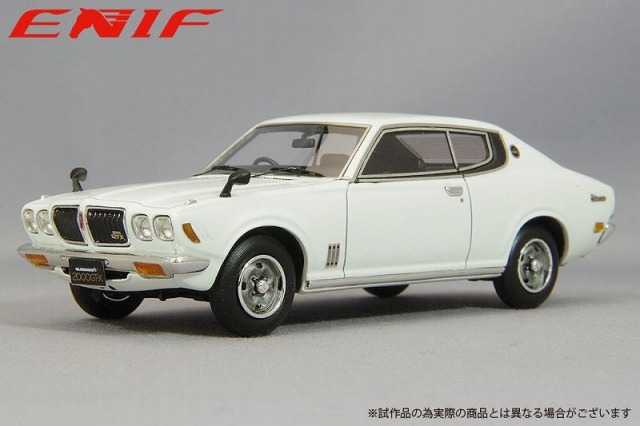 ENIF 1/43 日産 ブルーバードU 2000GTX 2ドア ハードトップ  1974年型 ホワイト