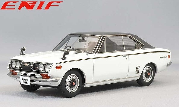 ENIF 1/43 トヨペット コロナ マークII 1900 ハードトップ GSS 1971年型 ホワイトムーンストーン