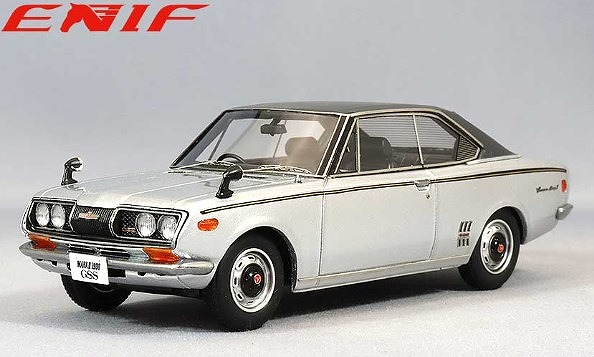 ENIF 1/43 トヨペット コロナ マークII 1900 ハードトップ GSS 1971年型 シルバープラチナメタリック